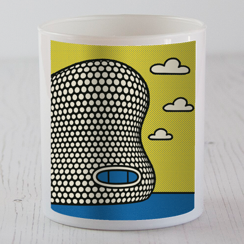 Pop Art Birmingham - Selfridges - scented candle by Ms Doodle