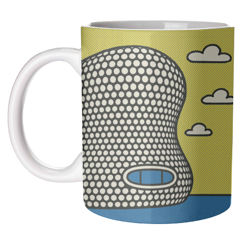 Pop Art Birmingham - Selfridges - unique mug by Ms Doodle