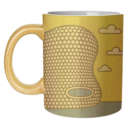 Pop Art Birmingham - Selfridges - unique mug by Ms Doodle