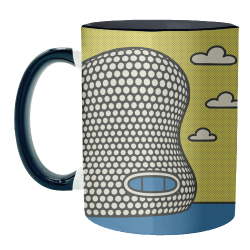 Pop Art Birmingham - Selfridges - unique mug by Ms Doodle