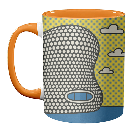 Pop Art Birmingham - Selfridges - unique mug by Ms Doodle