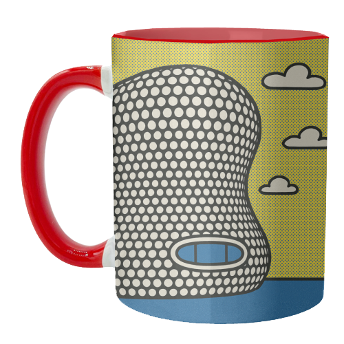 Pop Art Birmingham - Selfridges - unique mug by Ms Doodle