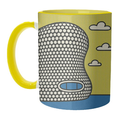 Pop Art Birmingham - Selfridges - unique mug by Ms Doodle