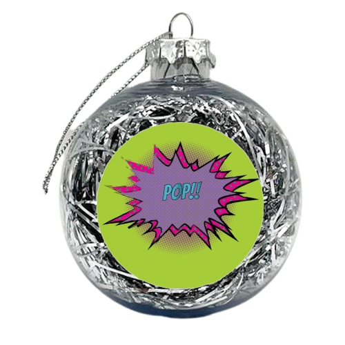 Pop!! - xmas bauble by LozMac
