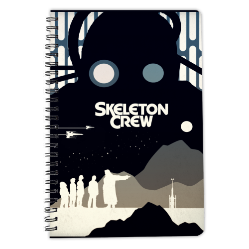 Star Wars crew - personalised A4, A5, A6 notebook by Danny Welch