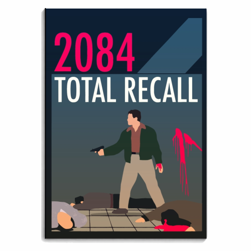 Total Recall - personalised A4, A5, A6 notebook by Danny Welch