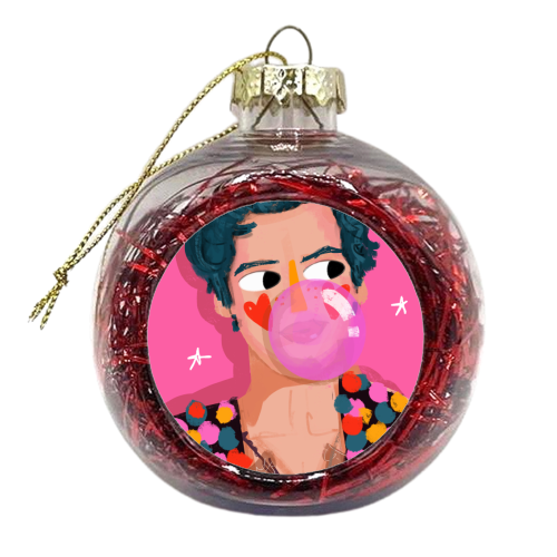 Pop Harry - xmas bauble by Nichola Cowdery