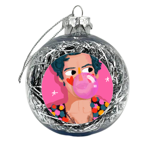 Pop Harry - xmas bauble by Nichola Cowdery