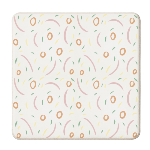 Pop Pattern - personalised beer coaster by Parys Gardener