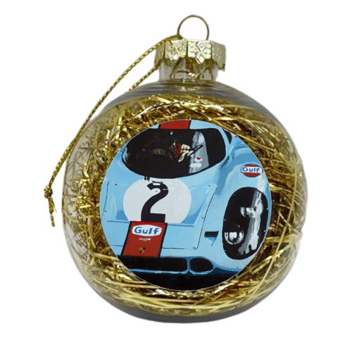 Porsche 917K 1970 - xmas bauble by Barry Knight