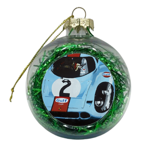 Porsche 917K 1970 - xmas bauble by Barry Knight