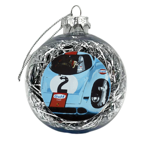 Porsche 917K 1970 - xmas bauble by Barry Knight