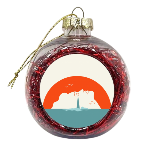 Pourquoi ces rivières - xmas bauble by slash