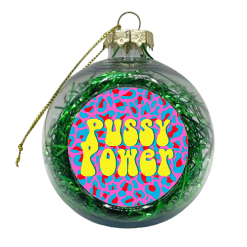 Power - xmas bauble by Wallace Elizabeth