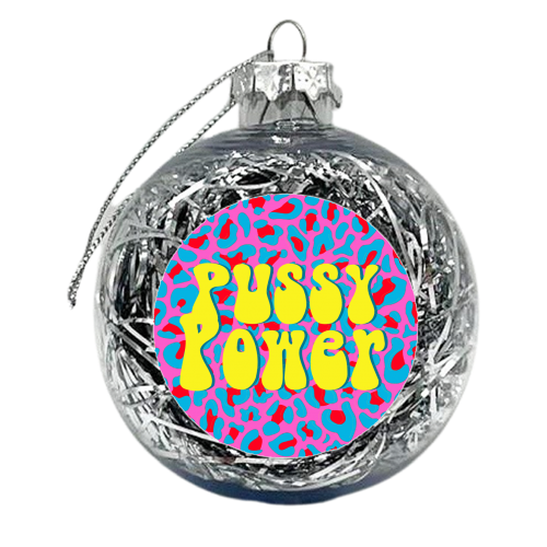 Power - xmas bauble by Wallace Elizabeth