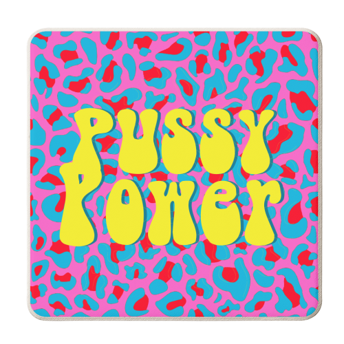 Power - personalised beer coaster by Wallace Elizabeth