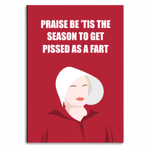 Praise Be 'Tis The Season - personalised A4, A5, A6 notebook by Adam Regester