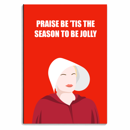 Praise Be 'Tis The Season To Be Jolly - personalised A4, A5, A6 notebook by Adam Regester