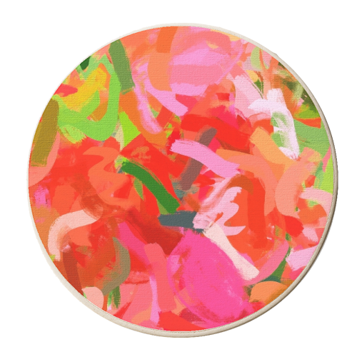 Preconceived Blossom - personalised beer coaster by Uma Prabhakar Gokhale