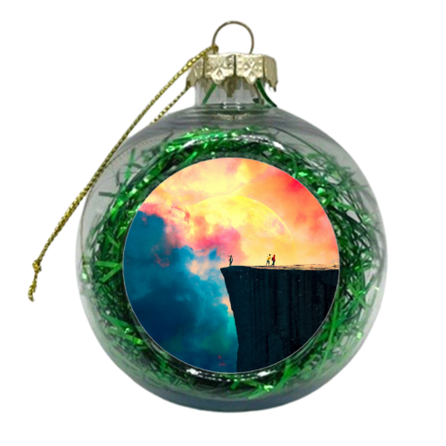 Preikestolen - xmas bauble by taudalpoi