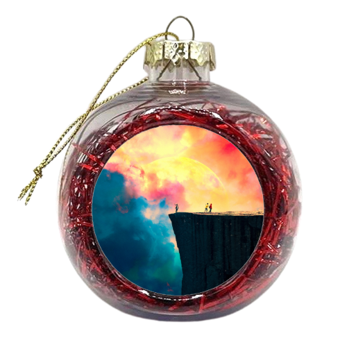 Preikestolen - xmas bauble by taudalpoi