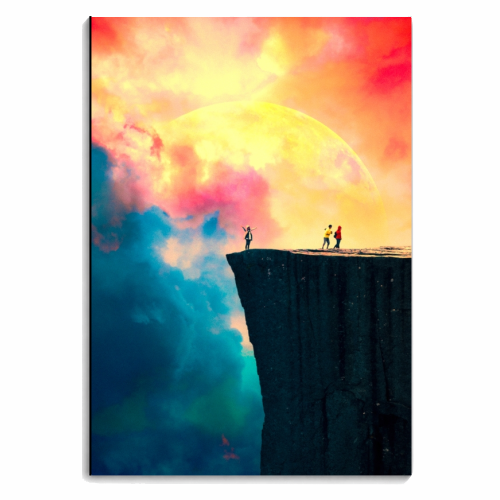 Preikestolen - personalised A4, A5, A6 notebook by taudalpoi