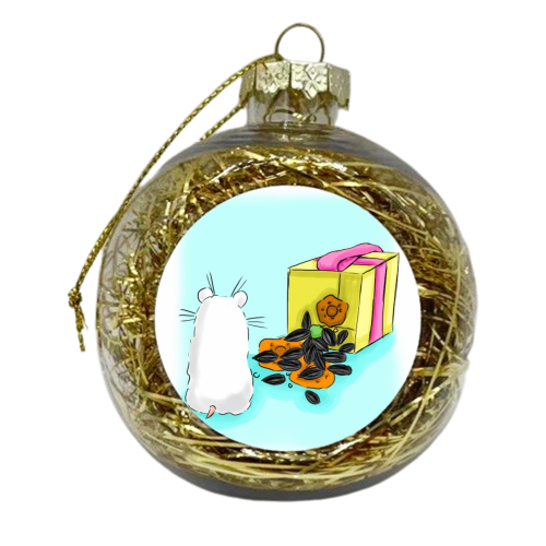 Present - xmas bauble by bleedingstrawberries