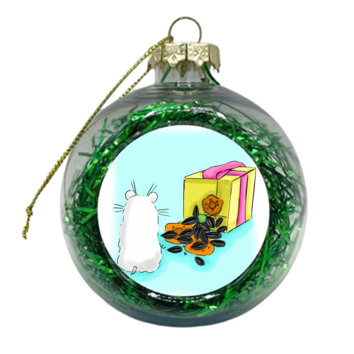 Present - xmas bauble by bleedingstrawberries