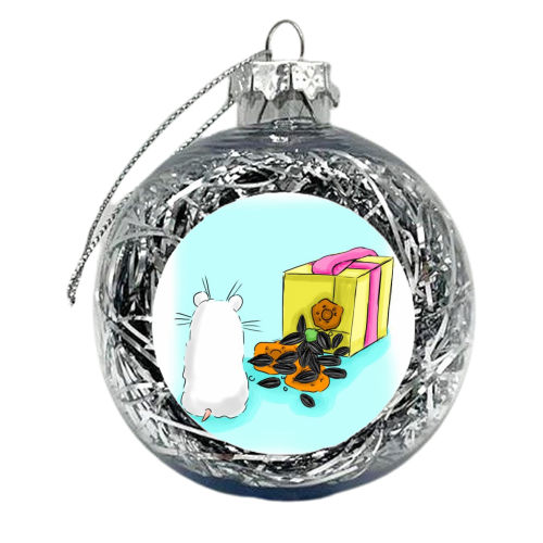 Present - xmas bauble by bleedingstrawberries