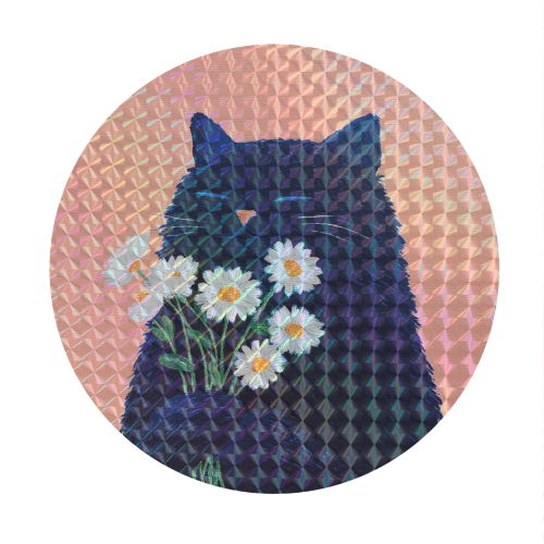 Present for you - Circle Sticker by DejaReve