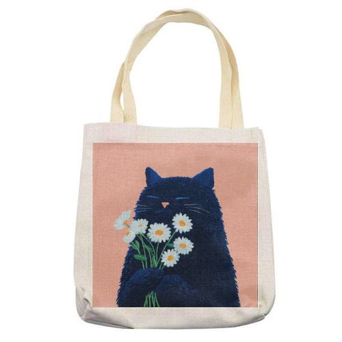 Present for you - printed canvas tote bag by DejaReve