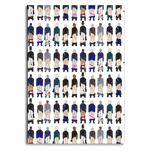 President Butts 2017 - personalised A4, A5, A6 notebook by Notsniw Art