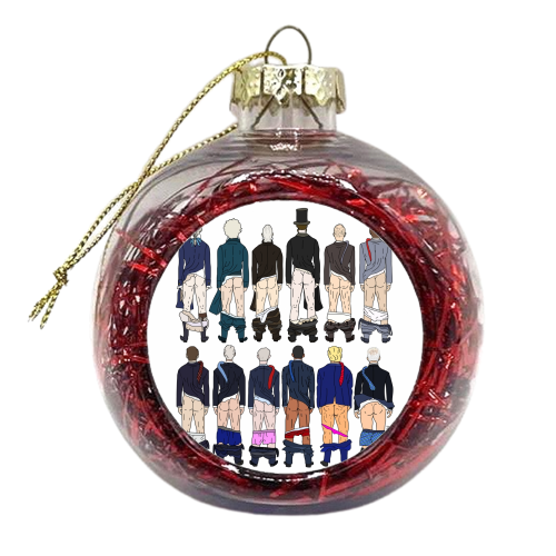 President Butts 2021 - xmas bauble by Notsniw Art