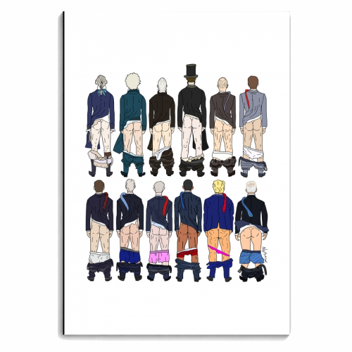 President Butts 2021 - personalised A4, A5, A6 notebook by Notsniw Art
