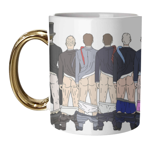 President Butts 2021 - unique mug by Notsniw Art
