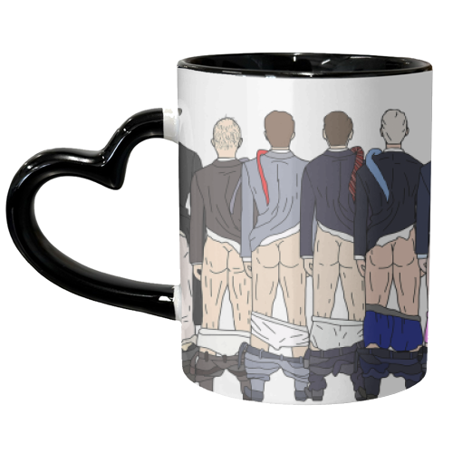 President Butts 2021 - unique mug by Notsniw Art