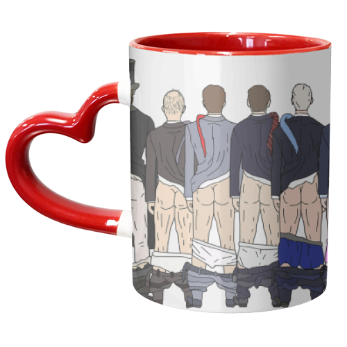 President Butts 2021 - unique mug by Notsniw Art