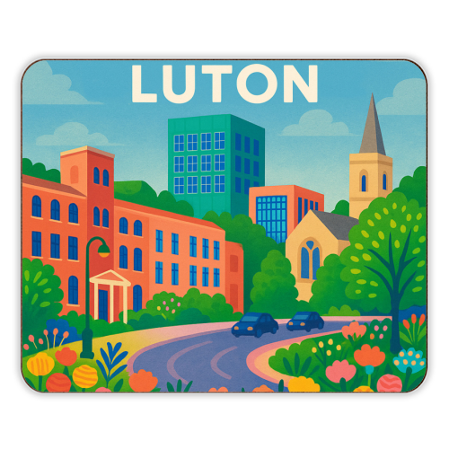 Pretty Luton - designer placemat by Lilly Rose