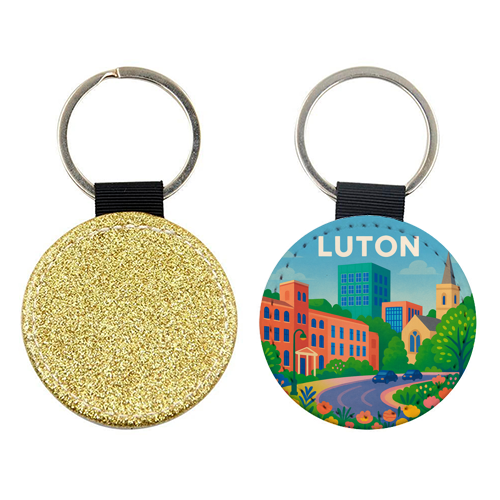 Pretty Luton - keyring by Lilly Rose