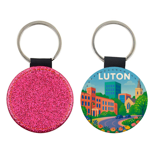 Pretty Luton - keyring by Lilly Rose