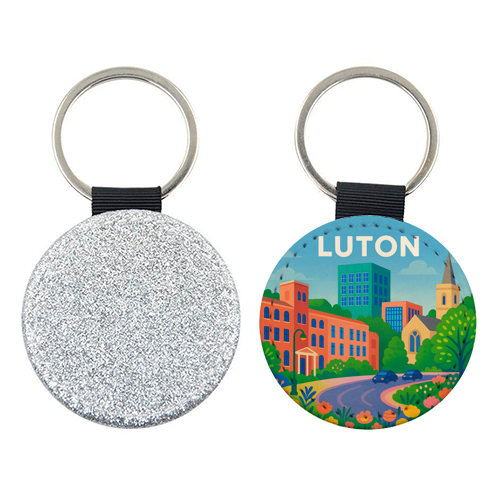 Pretty Luton - keyring by Lilly Rose