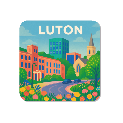 Pretty Luton - Magnet by Lilly Rose