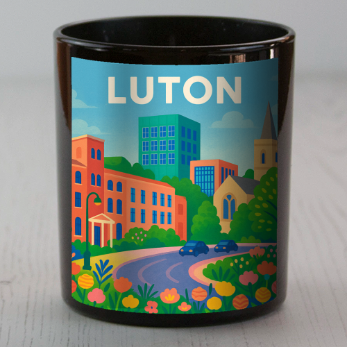 Pretty Luton - scented candle by Lilly Rose
