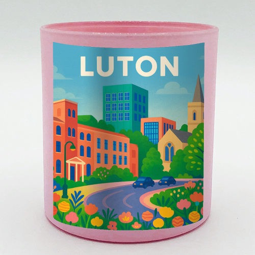 Pretty Luton - scented candle by Lilly Rose