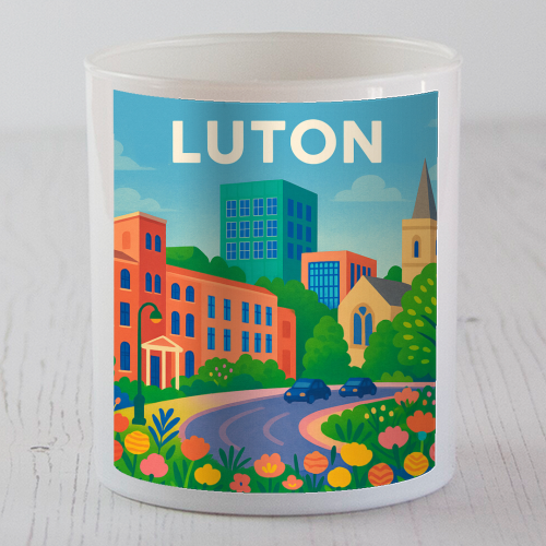 Pretty Luton - scented candle by Lilly Rose