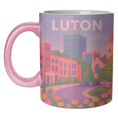 Pretty Luton - unique mug by Lilly Rose