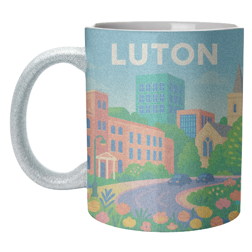 Pretty Luton - unique mug by Lilly Rose