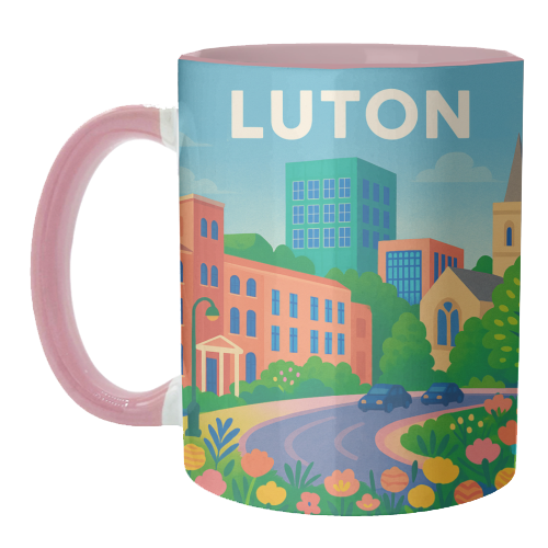 Pretty Luton - unique mug by Lilly Rose