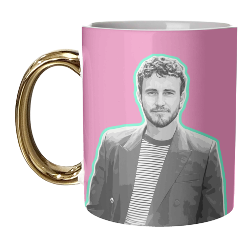 Pretty Paul - unique mug by DOLLY WOLFE