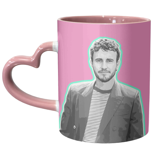 Pretty Paul - unique mug by DOLLY WOLFE